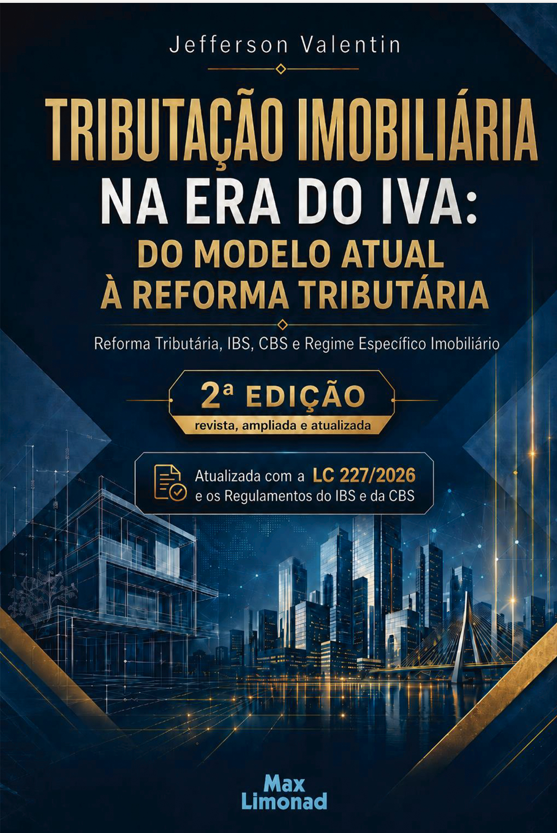 Capa do e-book Tributação Imobiliária na Era do IVA — 2ª Edição